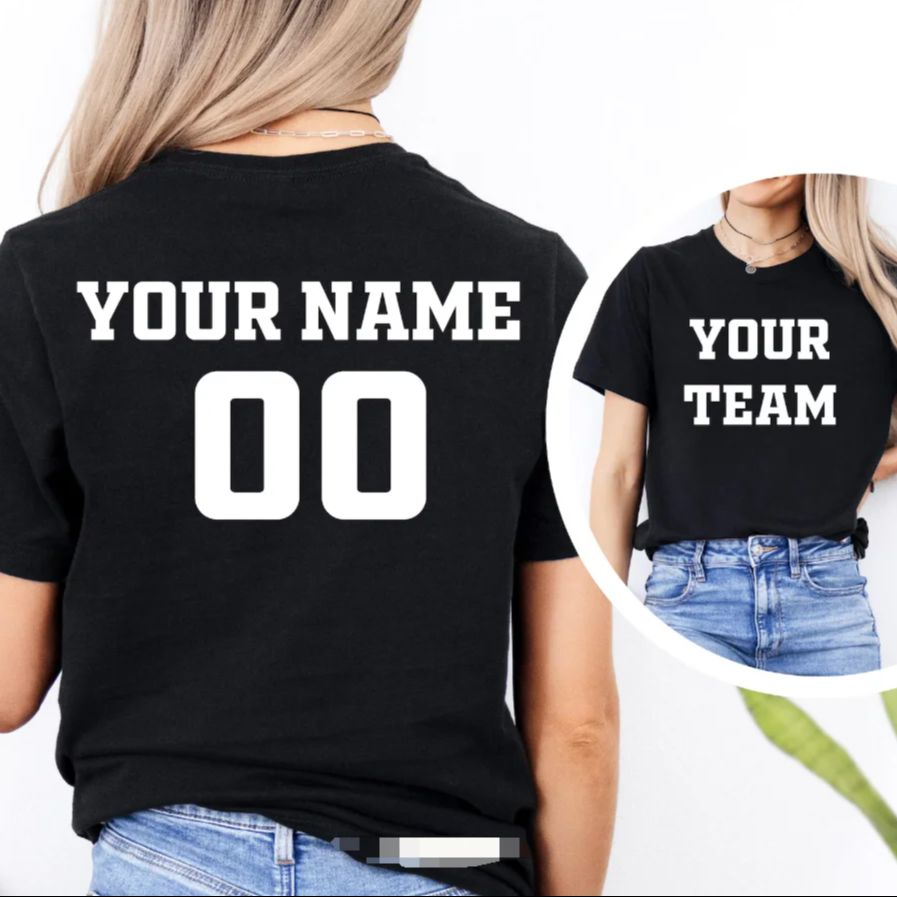 Team Sports - Kaos Tim Olahraga yang Dipersonalisasi Nama