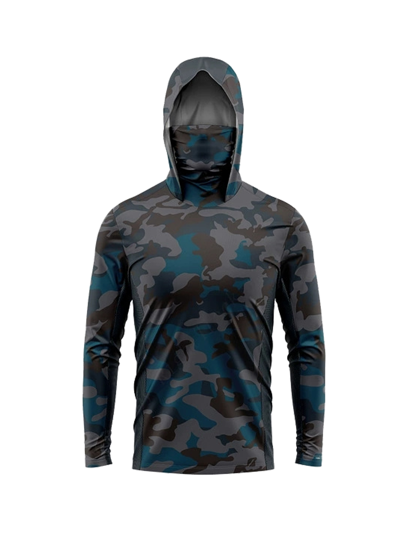 Fishing - Hoodie Pria Pelindung Matahari UPF50+ untuk