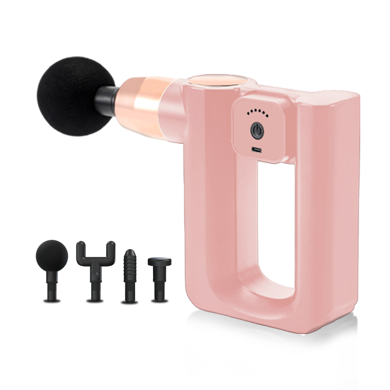 Electric Massage Gun Deep Tissue - Alat Pijat Mini Gaya Pistol Pijat