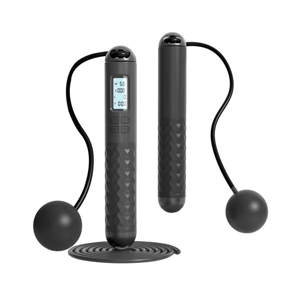 Smart Jump Rope Digital Counter - Tali Lompat Tanpa Kabel Dengan Penghitung