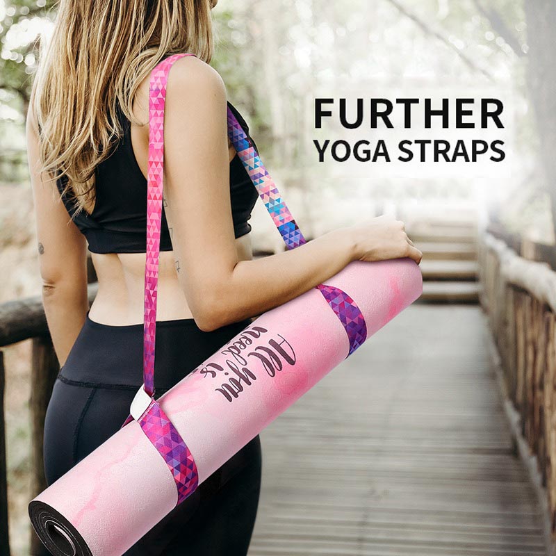Resistance Bands Set With Handles - Tali Matras Yoga Baru untuk Pita