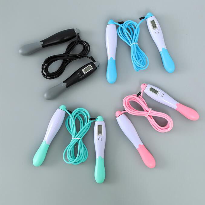 Smart Jump Rope Digital Counter - penghitungan digital kecepatan lompat tali Gym