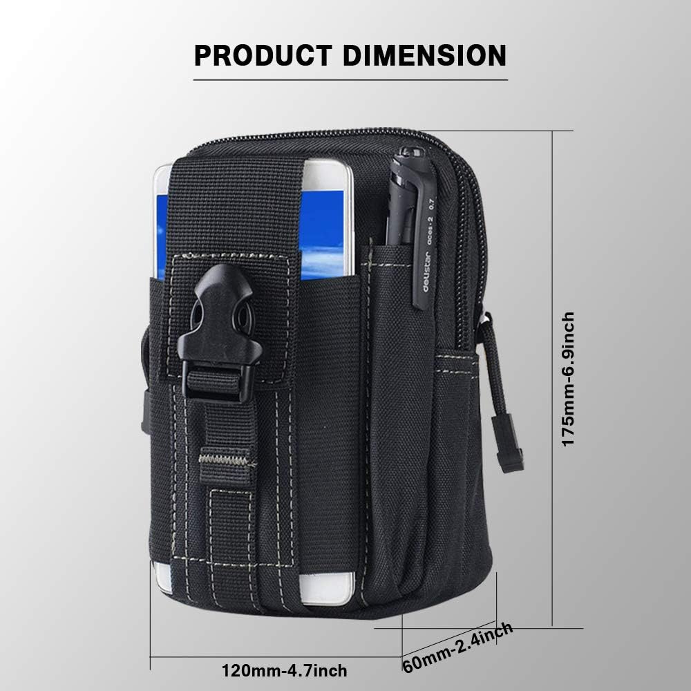 Kantong Sabuk Molle Taktis Tas - Hiking ulasan dan harga
