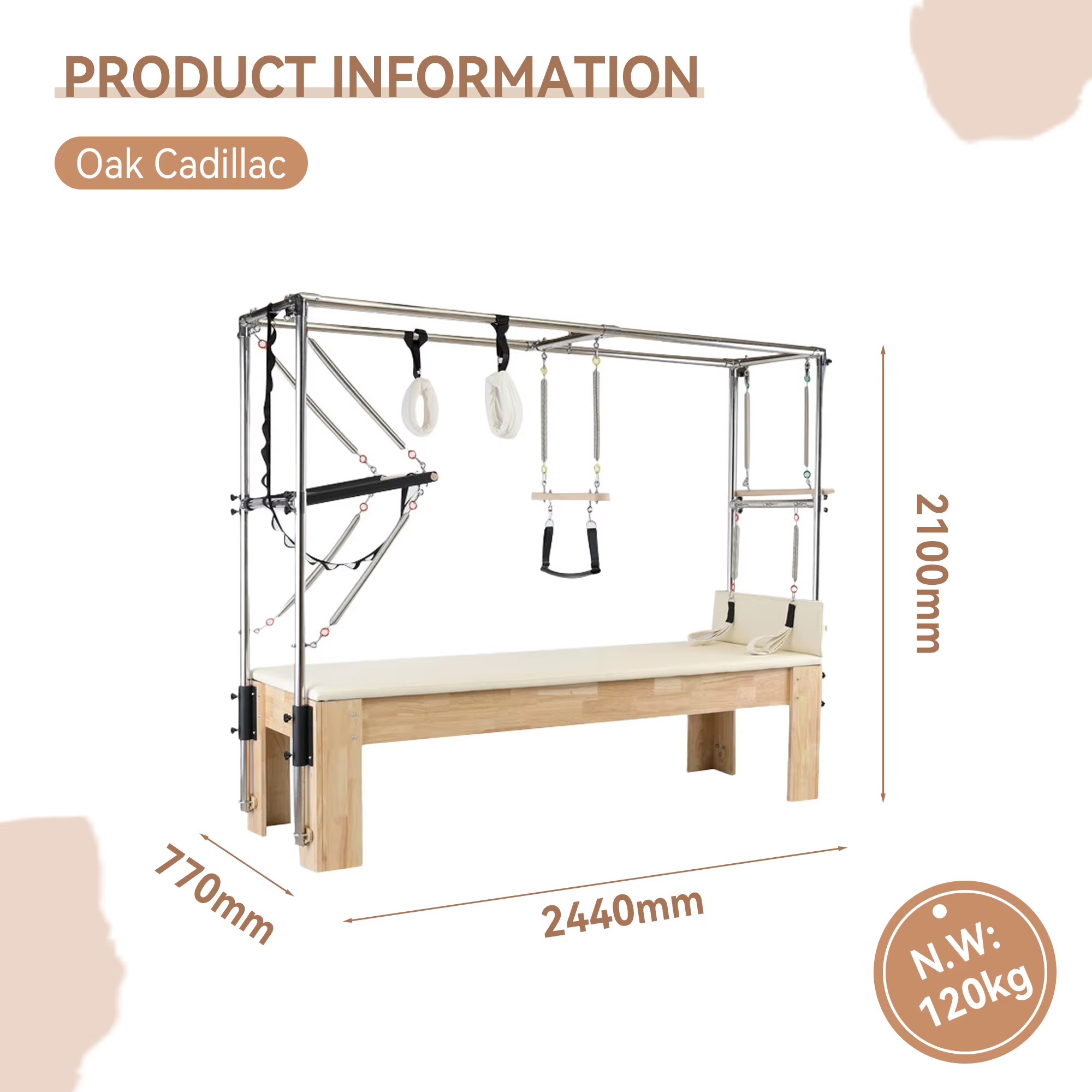 Peralatan Reformer Pilates Kay - Fitness Equipment ulasan dan harga