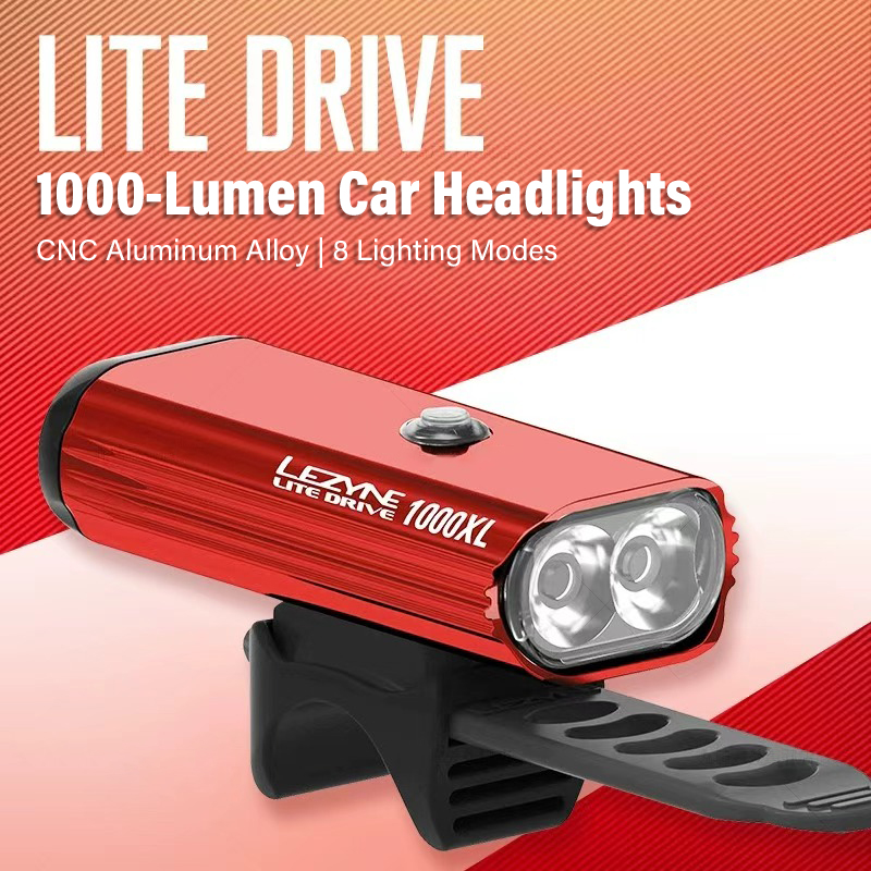 LEZYNE Lampu Sepeda 1000 Lumen - Rechargeable Bicycle Headlight 1000 Lumen ulasan dan harga