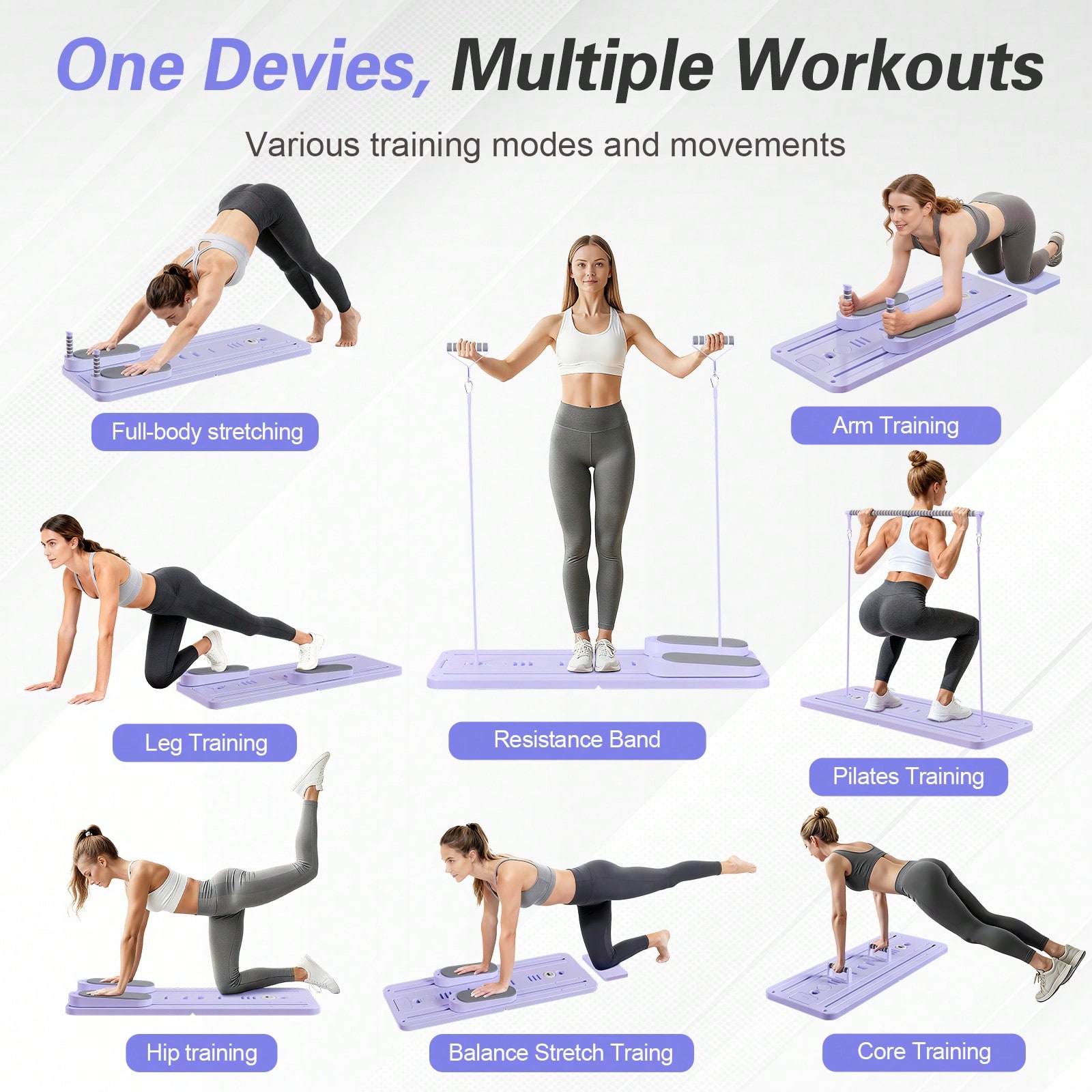 Reformer Pilates dengan Bar, P - Fitness Equipment ulasan dan harga