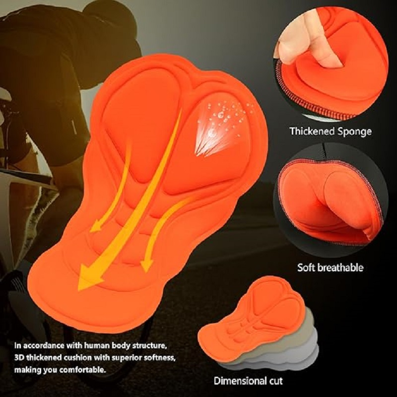MIEYCO Pakaian Dalam Bersepeda - Padded Cycling Shorts 5D Gel ulasan dan harga