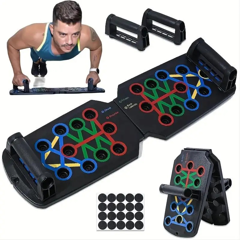 Set papan Push-up portabel mul - Push Up Board Foldable Multi Function ulasan dan harga