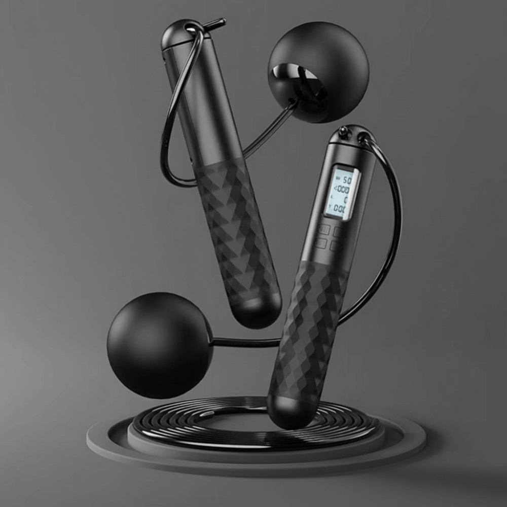 Tali Lompat Tanpa Kabel Anti-S - Smart Jump Rope Digital Counter ulasan dan harga