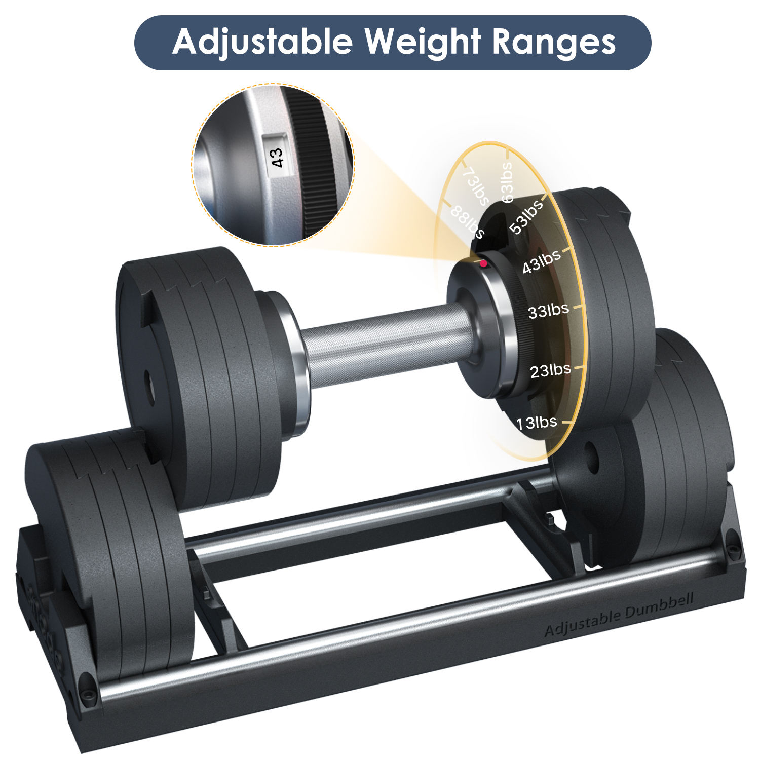 Peralatan Gym Komersial 2026,  - Adjustable Dumbbell Pair 40Kg ulasan dan harga
