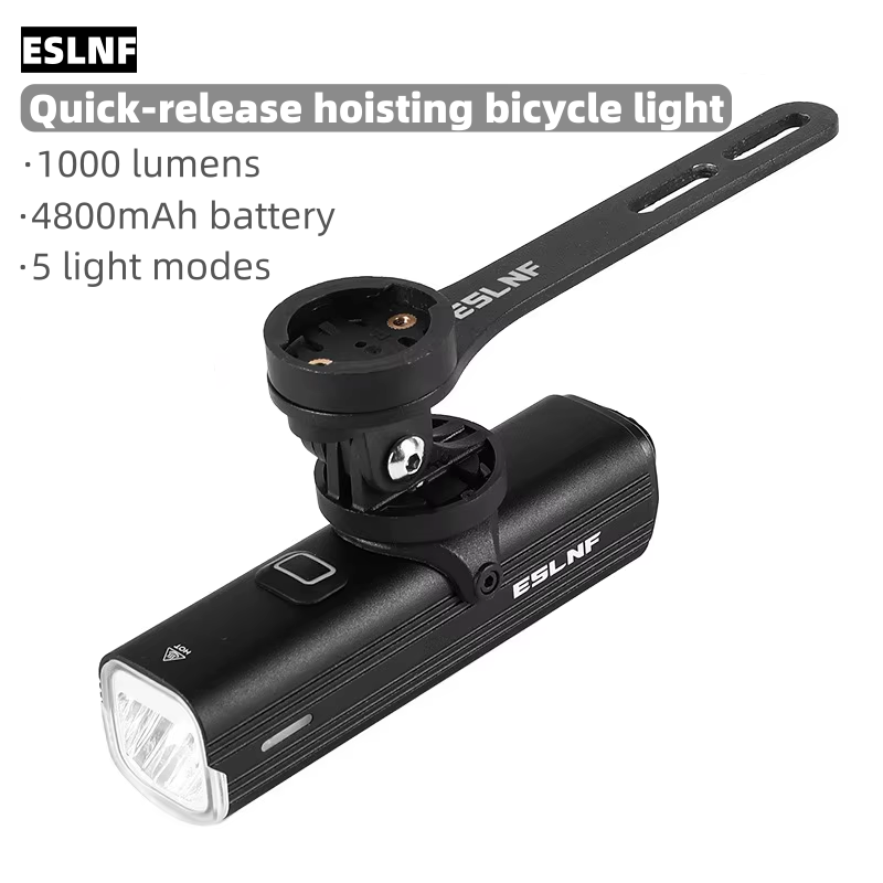 Lampu Depan Sepeda ESLNF 1000  - Rechargeable Bicycle Headlight 1000 Lumen ulasan dan harga