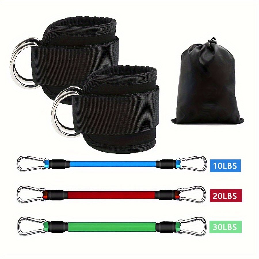 5 Buah Gelang Resistensi Perge - Pilates Bar Kit With Resistance Bands ulasan dan harga