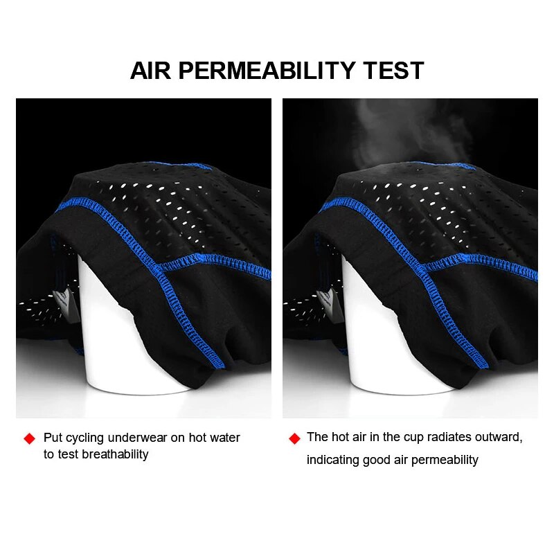 X-TIGER pakaian bersepeda pria - Padded Cycling Shorts 5D Gel ulasan dan harga