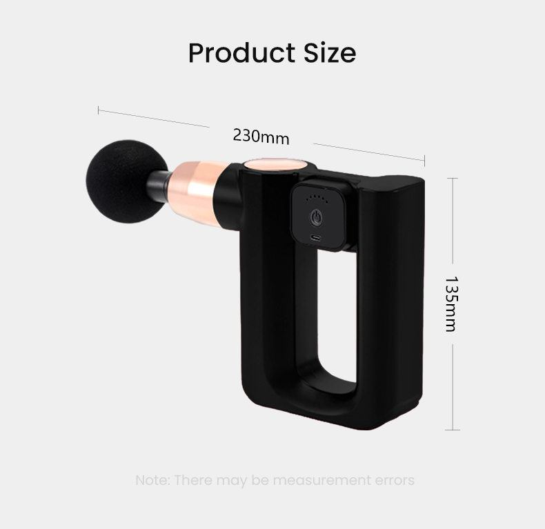 Alat Pijat Mini Gaya Pistol Pi - Electric Massage Gun Deep Tissue ulasan dan harga