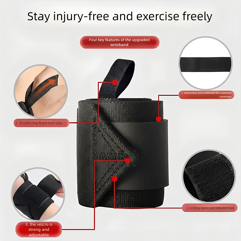 Penyangga Pergelangan Tangan B - Wrist Wraps Weightlifting Support ulasan dan harga