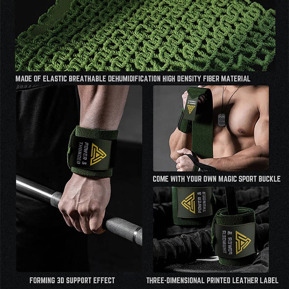 Pembungkus Pergelangan Tangan  - Wrist Wraps Weightlifting Support ulasan dan harga