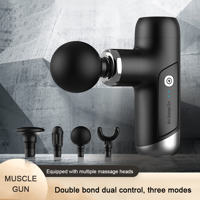 Pistol Pijat Mini Tanpa Kabel  - Electric Massage Gun Deep Tissue ulasan dan harga