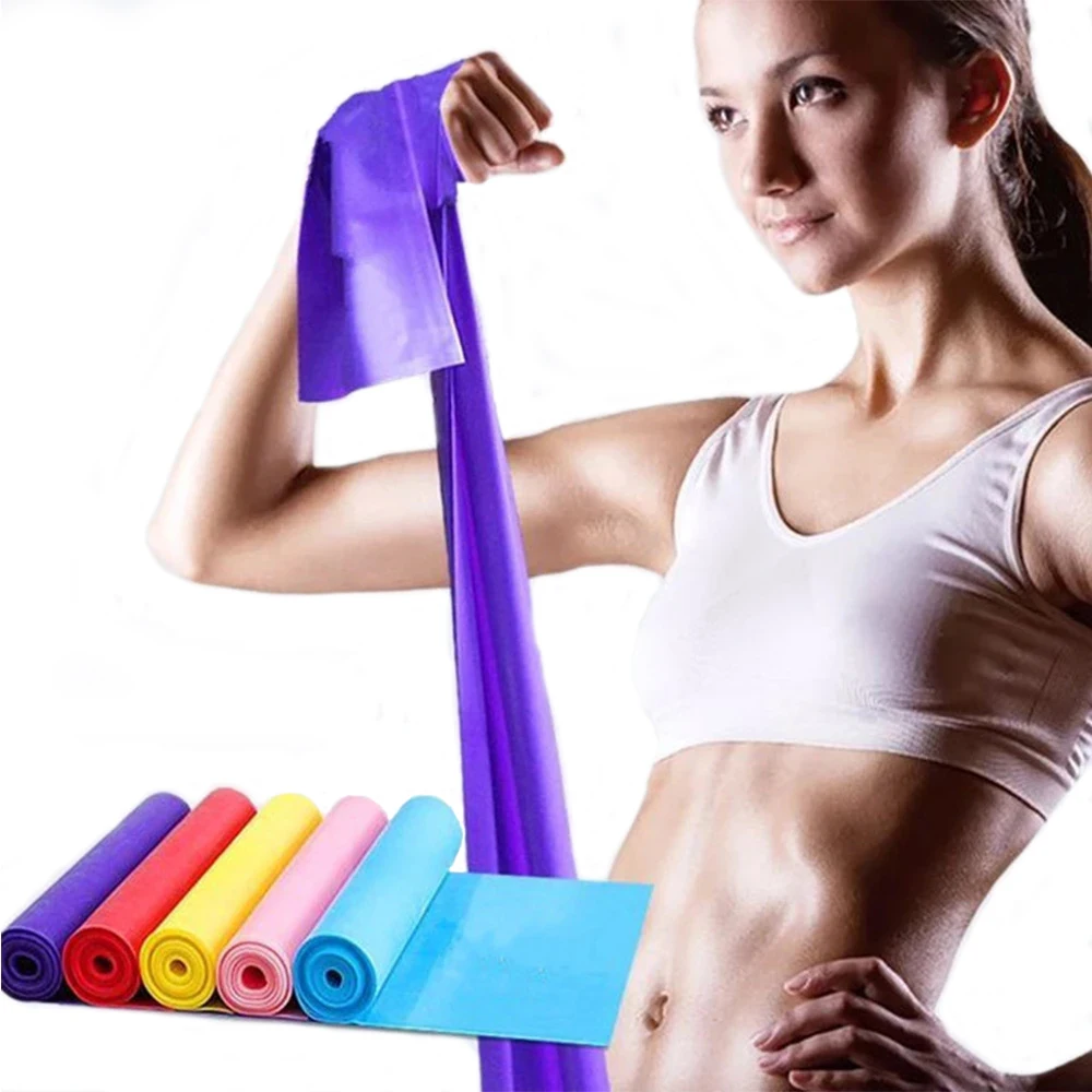 Pita Elastis Yoga Portabel Pil - Pilates Bar Kit With Resistance Bands ulasan dan harga