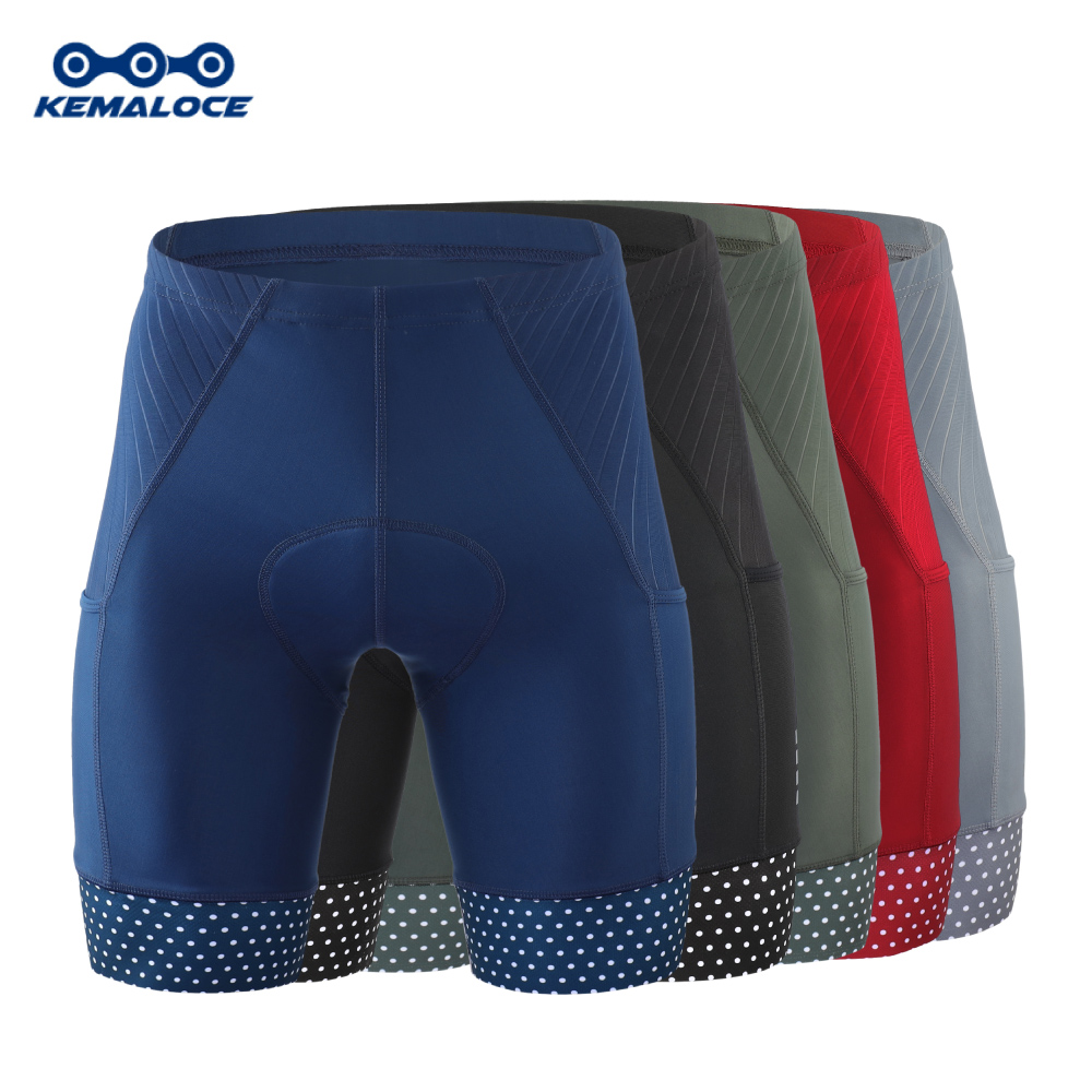 KEMALOCE Celana Pendek Bersepe - Padded Cycling Shorts 5D Gel ulasan dan harga