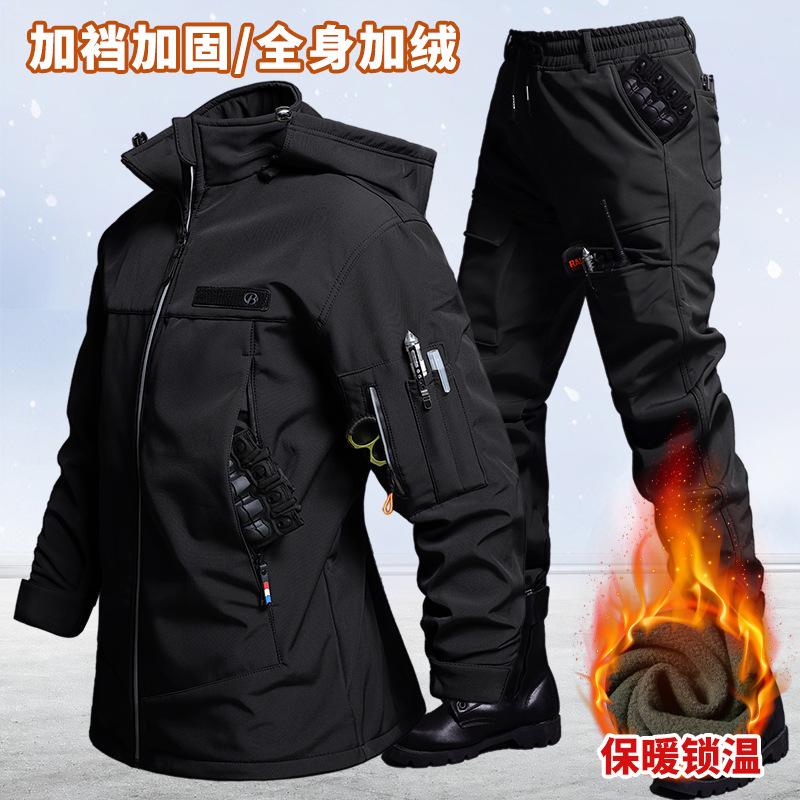 Set Jaket dan Celana Taktis An - Hiking ulasan dan harga