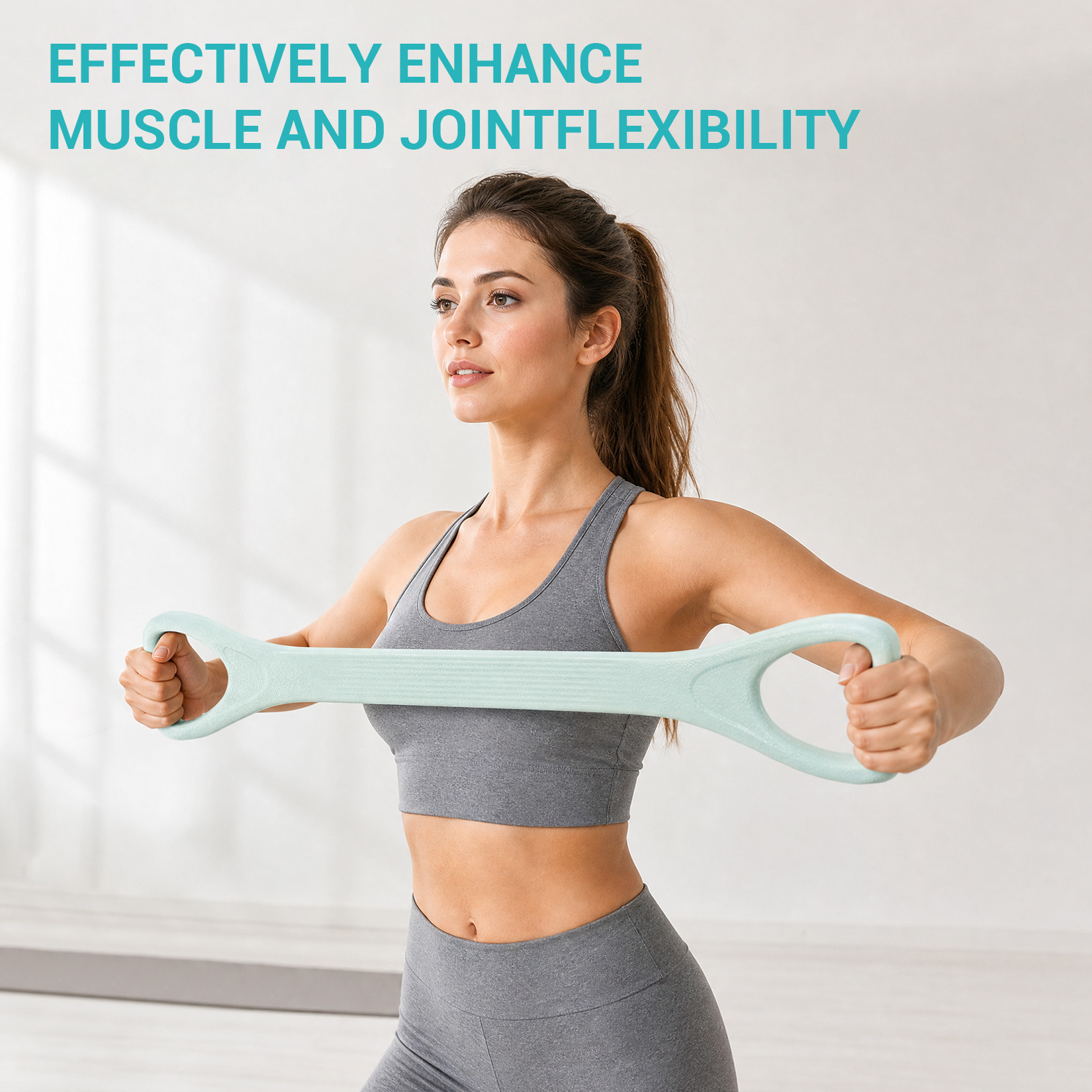 Set Latihan Pilates, Ring Pila - Pilates Bar Kit With Resistance Bands ulasan dan harga
